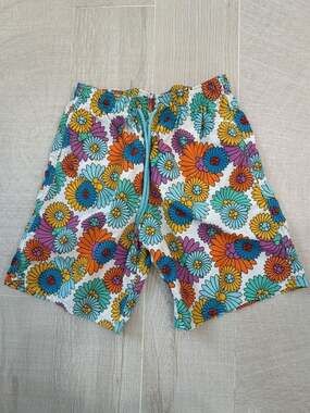 VILEBREQUIN OKOHINA 
Swim Trunks- MEN - FLOWER
MULTICOLOR -Size L